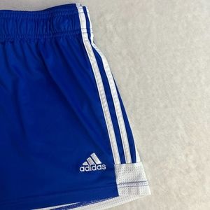 Blue Adidas Small Women's Soccer Shorts
